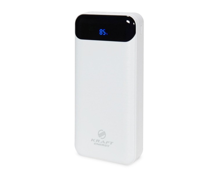 Повербанк 20000mAh Power Bank Kraft TPB-2020 White 22.5W QC3.0