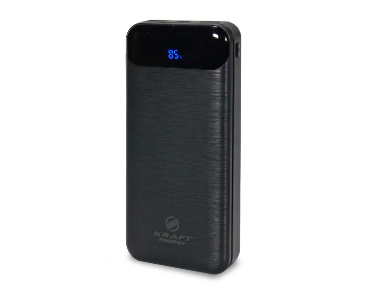 Повербанк 20000mAh Power Bank Kraft TPB-2020 Black 22.5W QC3.0
