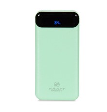 Повербанк 20000mAh Power Bank Kraft TPB-2020 Green 22.5W QC3.0