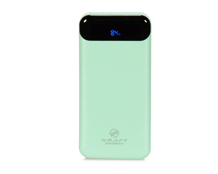 Повербанк 20000mAh Power Bank Kraft TPB-2020 Green 22.5W QC3.0