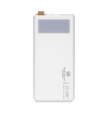 Повербанк 30000mAh Power Bank Kraft KPB-2330FCL White 22.5W QC3.0 LED-ліхтар