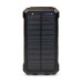 Повербанк з сонячною панеллю 20000mAh Power Bank Kraft KPB-U2230WFCSL Orange бездротова зарядка LED-ліхтар