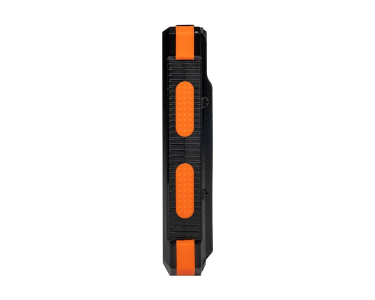 Повербанк з сонячною панеллю 20000mAh Power Bank Kraft KPB-U2230WFCSL Orange бездротова зарядка LED-ліхтар