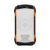Повербанк з сонячною панеллю 20000mAh Power Bank Kraft KPB-U1820WCS Orange бездротова зарядка