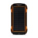 Повербанк з сонячною панеллю 30000mAh Power Bank Kraft KPB-U1830FCSL Orange 18W QC2.0 LED-ліхтар