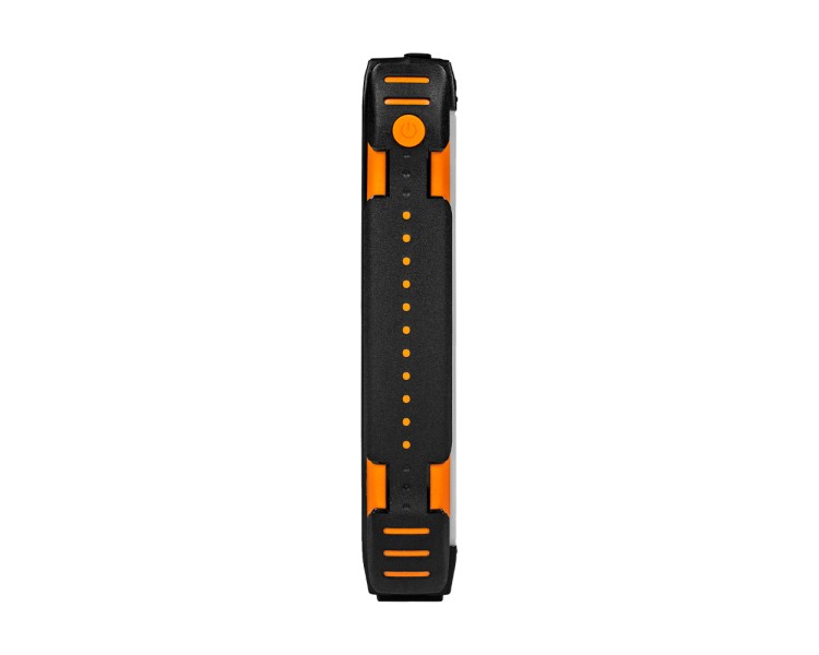 Повербанк з сонячною панеллю 30000mAh Power Bank Kraft KPB-U1830FCSL Orange 18W QC2.0 LED-ліхтар