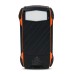 Повербанк з сонячною панеллю 30000mAh Power Bank Kraft KPB-U1830FCSL Orange 18W QC2.0 LED-ліхтар