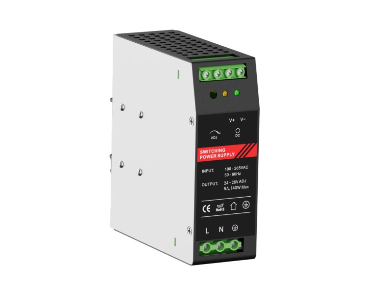 Джерело безперебійного живлення Kraft PSU-2405DIN 24V з кріпленням на DIN-рейку