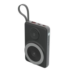 Повербанк 10000mAh Choetech B695 Black QC3.0 PD3.0 бездротова зарядка смартфонів та Apple Watch