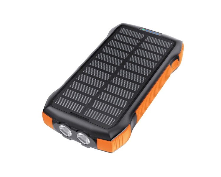 Повербанк з сонячною панеллю 20000mAh Choetech B657 Black PD20W+QC QC3.0 PD3.0 бездротова зарядка