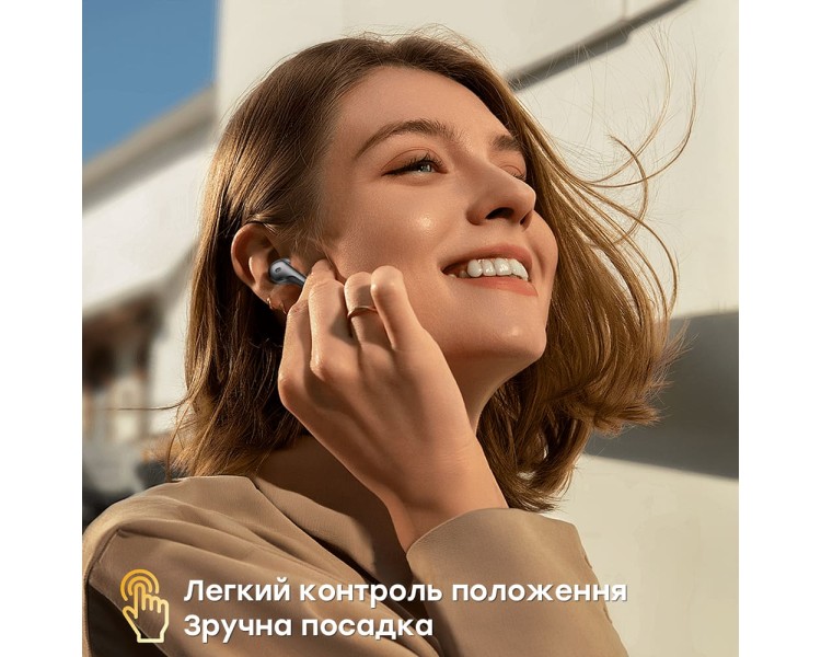 Бездротові навушники Choetech BH-T17 Black TWS, Bluetooth 5.4, ANC+ENC