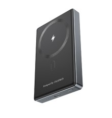 Повербанк 10000mAh Choetech B739 Black QC3.0 PD3.0 бездротова магнітна зарядка