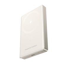 Повербанк 10000mAh Choetech B739 Silver QC3.0 PD3.0 бездротова магнітна зарядка