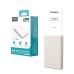 Повербанк 10000mAh Choetech B739 Silver QC3.0 PD3.0 бездротова магнітна зарядка