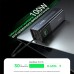 Повербанк 20000mAh Choetech B1012 Grey 100W з EU адаптером QC3.0 PD3.0, вбудований кабель