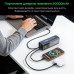 Повербанк 20000mAh Choetech B1012 Grey 100W з EU адаптером QC3.0 PD3.0, вбудований кабель