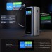 Повербанк 20000mAh Choetech B815 Grey 130W QC3.0 PD3.0 TFT Smart дисплей, вбудований кабель