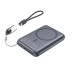 Повербанк 10000mAh Choetech B862 Grey 22.5W QC3.0 PD3.0 бездротова магнітна зарядка MagSafe