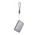 Повербанк 10000mAh Choetech B862 Grey 22.5W QC3.0 PD3.0 бездротова магнітна зарядка MagSafe