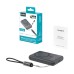 Повербанк 10000mAh Choetech B862 Grey 22.5W QC3.0 PD3.0 бездротова магнітна зарядка MagSafe