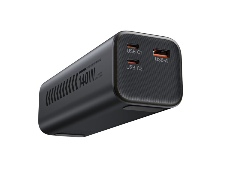 Повербанк 27000mAh Choetech B670 Grey 140W QC3.0 PD3.1 TFT Smart дисплей