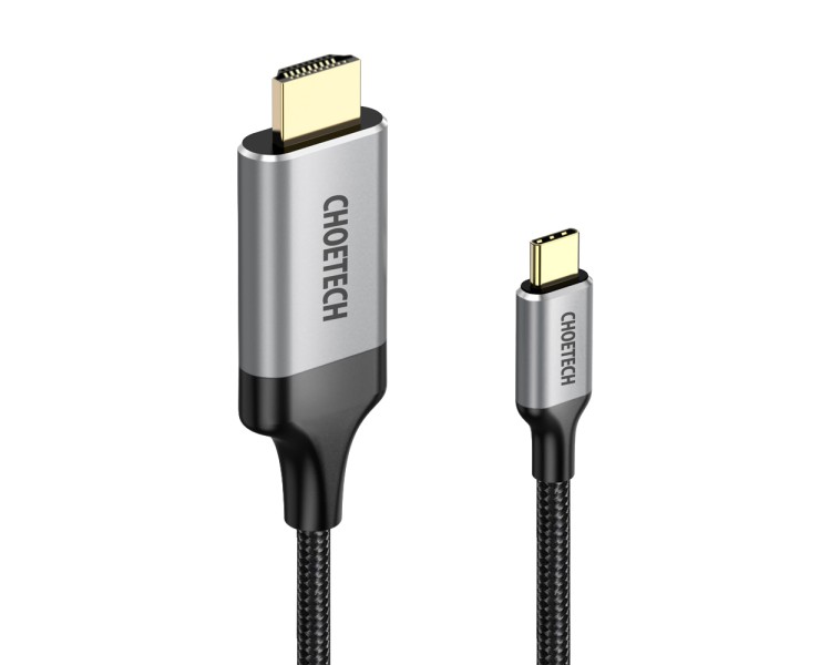 Кабель Choetech CH0021 Black USB-C to HDMI 4K@60Hz 1.8m