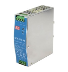 Блок живлення NDR-120-48 Mean Well на DIN-рейку
