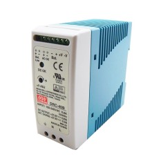 Блок живлення з функцією UPS DRC-40B Mean Well на DIN-рейку