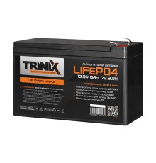 Акумуляторна батарея літій-залізо-фосфатна 12.8В 6А*год Trinix 12V6Ah LiFePO4