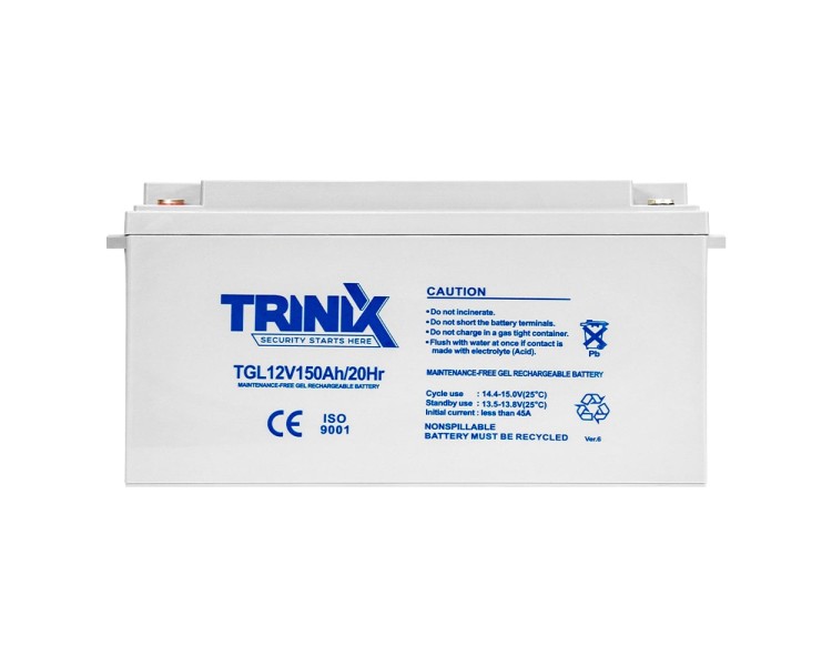 Акумуляторна батарея гелева 12В 150Аг Trinix TGL12V150Ah/20Hr GEL