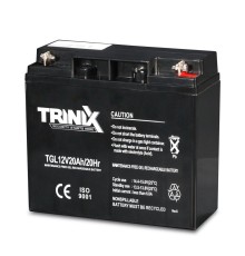 Акумуляторна батарея гелева 12В 20Аг Trinix TGL12V20Ah/20Hr GEL