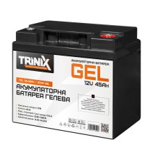 Акумуляторна батарея гелева 12В 45А*год Trinix TGL12V45Ah/20Hr GEL