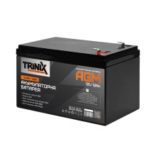 Акумуляторна батарея 12В 12А*год Trinix 12V12Ah/20Hr AGM свинцево-кислотна