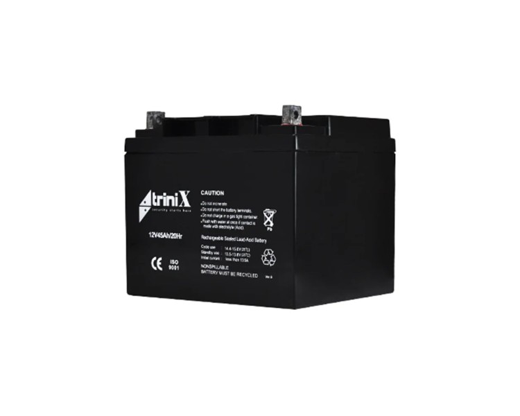 Акумуляторна батарея 12В 45Аг Trinix 12V45Ah/20Hr AGM свинцево-кислотна
