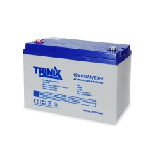 Trinix 12V100Ah/20Hr AGM Акумуляторна батарея 12В 100Аг свинцево-кислотна