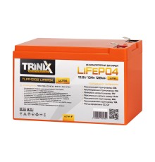 Акумуляторна батарея літій-залізо-фосфатна 12.8В 10А*год Trinix TLFP-1210S Ultra LiFePO4 (Orange)
