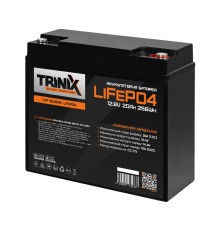 Акумуляторна батарея літій-залізо-фосфатна 12.8В 20А*год Trinix LFP 12V20Ah LiFePO4
