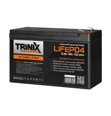 Акумуляторна батарея літій-залізо-фосфатна 12.8В 8А*год Trinix LFP 12V8Ah LiFePO4