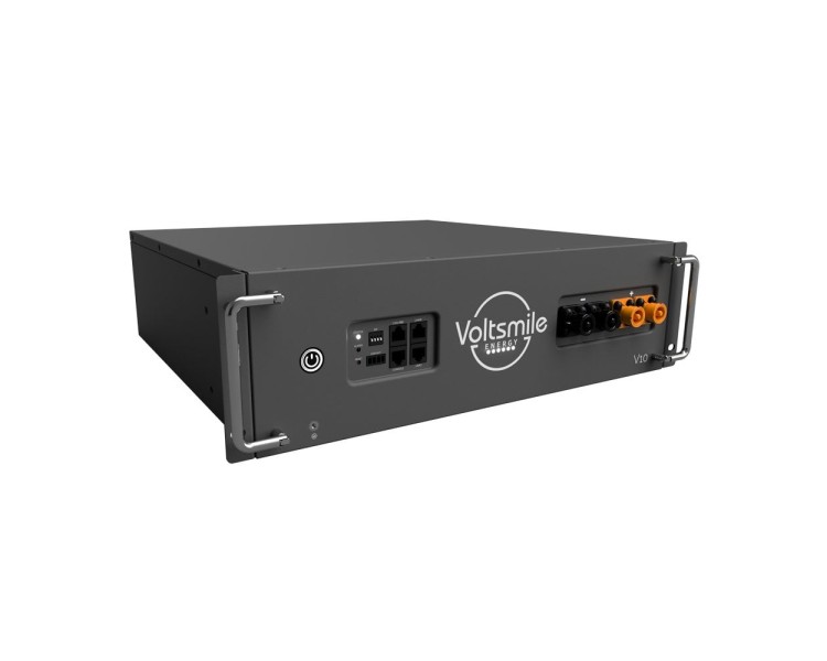 Акумуляторна батарея літій-залізо-фосфатна LiFePO4 51.2В 5120Вт*год Voltsmile V10 Classic монтаж в стійку 19"