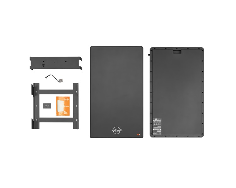 Акумуляторна батарея літій-залізо-фосфатна LiFePO4 51.2В 10240Вт*год Voltsmile W1 Classic настінний монтаж