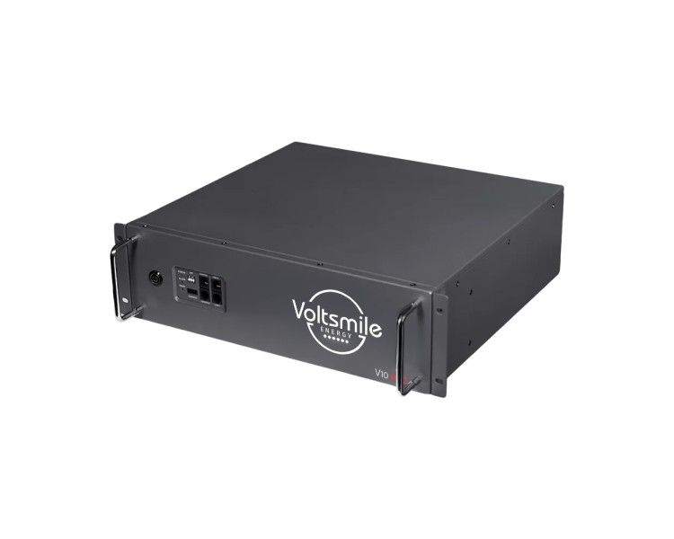 Акумуляторна батарея літій-залізо-фосфатна LiFePO4 51.2В 5120Вт*год Voltsmile RPC-V10 монтаж в стійку 19"