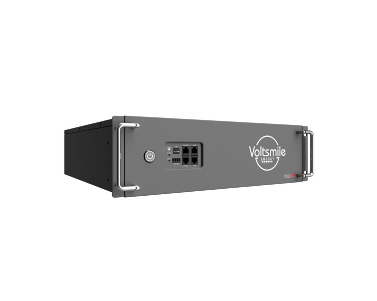 Акумуляторна батарея літій-залізо-фосфатна LiFePO4 51.2В 5120Вт*год Voltsmile RPC-V10 монтаж в стійку 19"