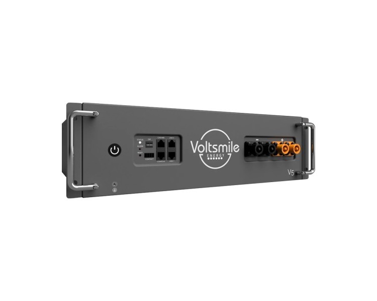 Акумуляторна батарея літій-залізо-фосфатна LiFePO4 48В 2400Вт*год Voltsmile V5 монтаж в стійку 19"