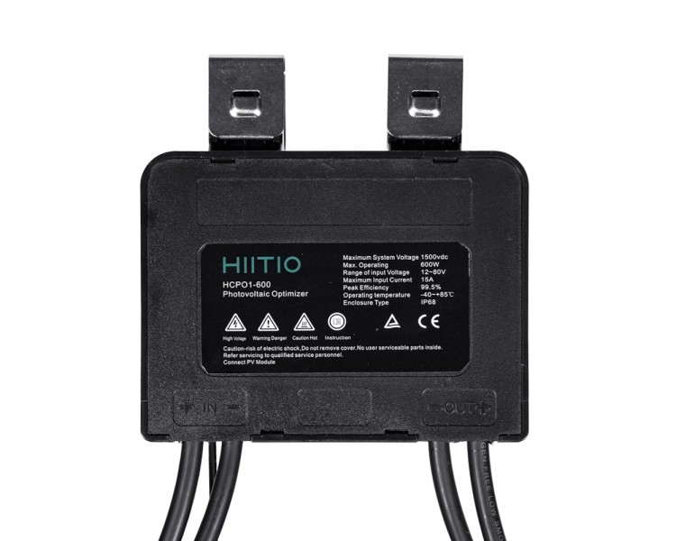 Оптимізатор потужності для сонячних панелей Hiitio HCP01-600 600W 15A 12-80V
