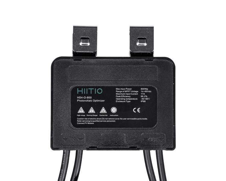 Оптимізатор потужності для сонячних панелей Hiitio HS4-O-800 800W 17A 14-65V