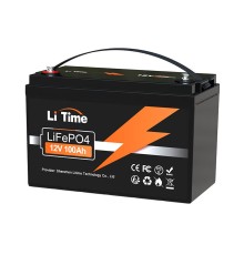 Акумуляторна батарея літій-залізо-фосфатна 12.8В 100А*год LiTime LiFePO4 LT12V100