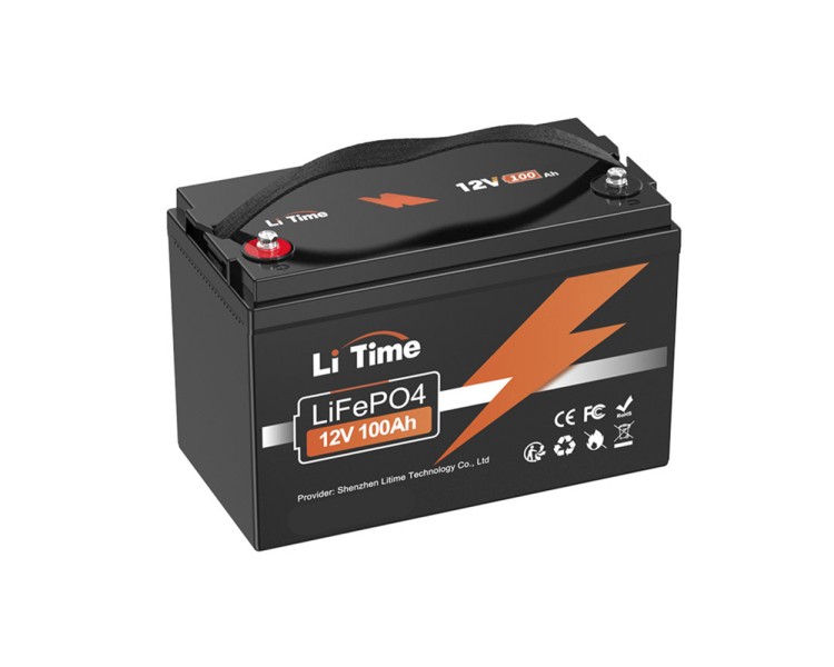 Акумуляторна батарея літій-залізо-фосфатна 12.8В 100А*год LiTime LiFePO4 LT12V100
