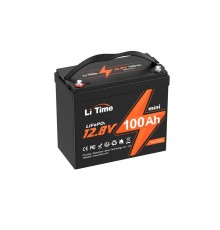 Акумуляторна батарея літій-залізо-фосфатна 12.8В 100А*год LiFePO4 LiTime Mini L12V100-100-MINI-16-A60