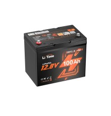 Акумуляторна батарея літій-залізо-фосфатна з Bluetooth 12.8В 100А*год LiFePO4 LiTime Group24 L12V100-100-GROUP24-BT-4-A70