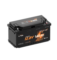 Акумуляторна батарея літій-залізо-фосфатна з Bluetooth 12.8В 140А*год LiFePO4 LiTime H190 L12V140-150-H190-BT-4-AC150